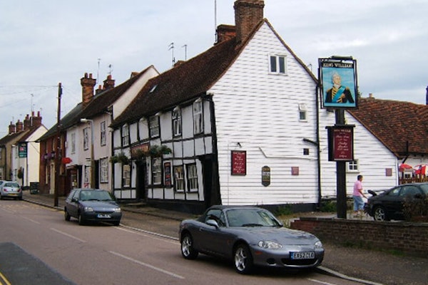 Essex dog friendly pub King William