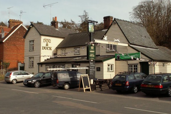 Essex dog friendly pub The Dog & Duck