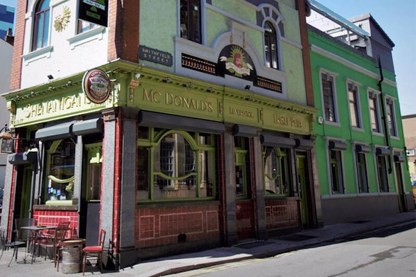 Liverpool dog friendly pubs Shenanigans