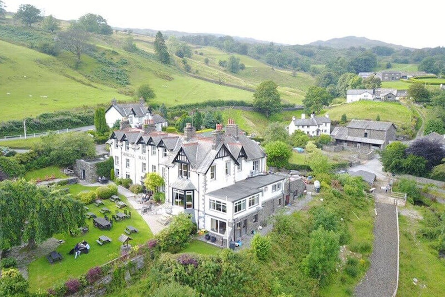 Lake District dog friendly pub Mortal Mann