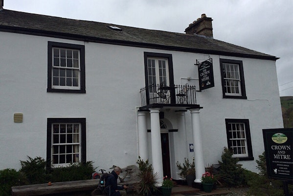 Lake District dog friendly pub Crown & Mitre