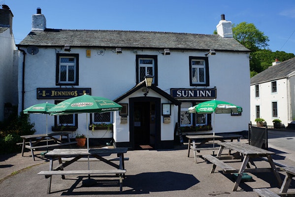Lake District dog friendly pub Sun Inn