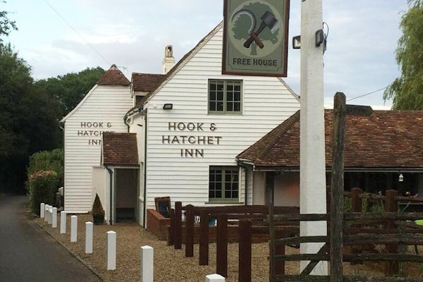Kent dog friendly pub Hook & Hatchet