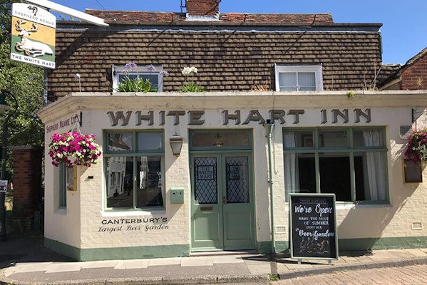 Kent dog friendly pub White Hart Inn