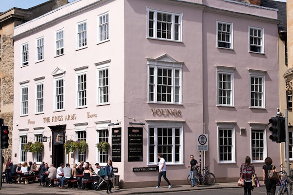Oxford dog friendly pub Kings Arms