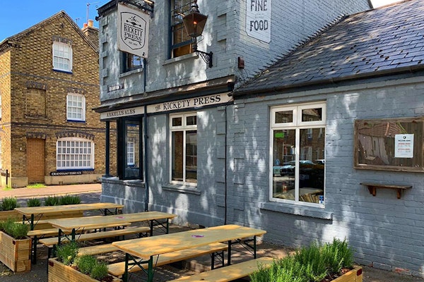 Oxford dog friendly pub Rickety Press