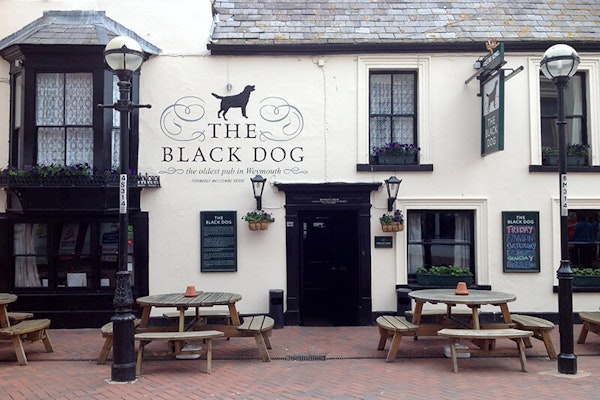 Weymouth dog friendly pub Black Dog