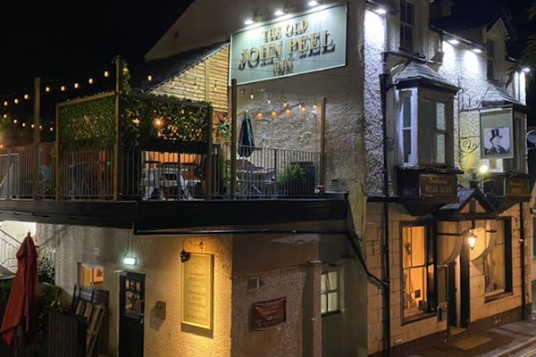 Windermere dog friendly pub Old John Peel