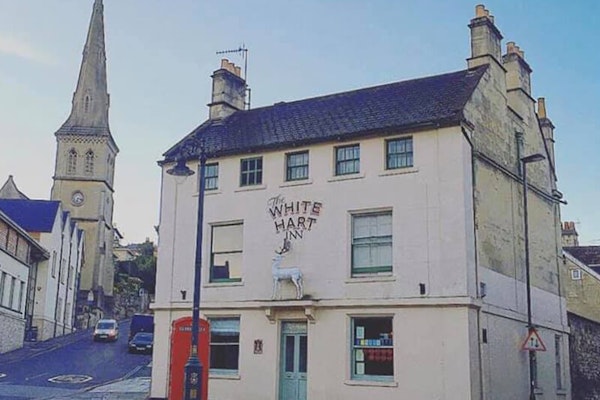 Bath dog friendly pub White Hart