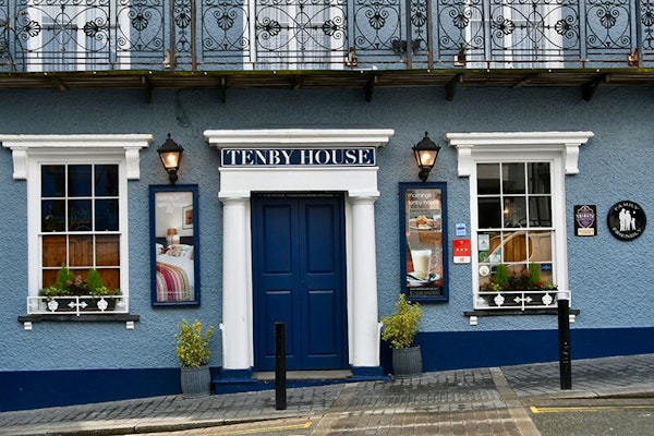 Tenby dog friendly pub Tenby House