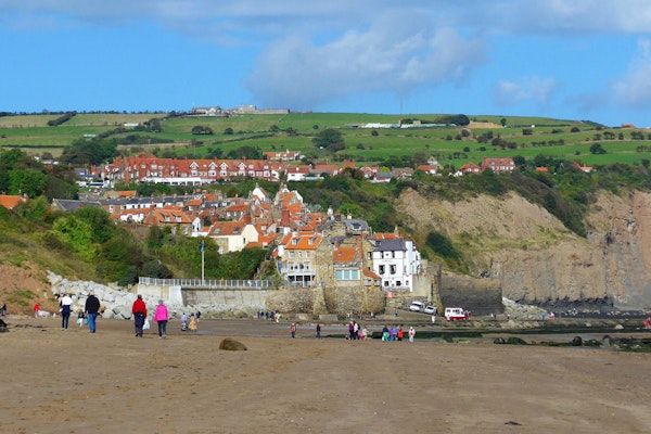 Yorkshire dog walks Robin Hoods Bay