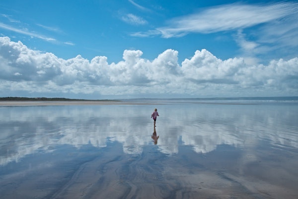 Devon dog walks Saunton Sands