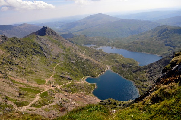 Wales dog walk Snowdon