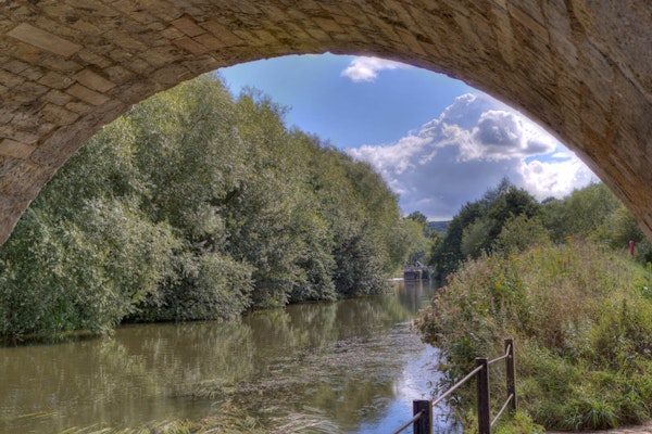 Kent dog walk Teston River Walk