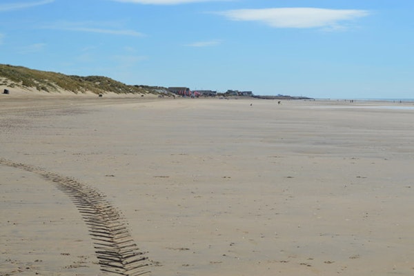 East Sussex dog walk Camber Sands