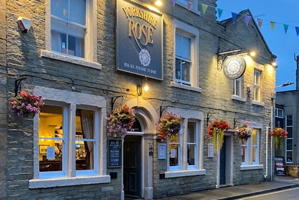 Skipton dog friendly pub Yorkshire Rose