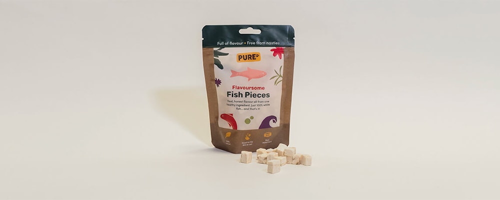 Flavoursome fish pieces