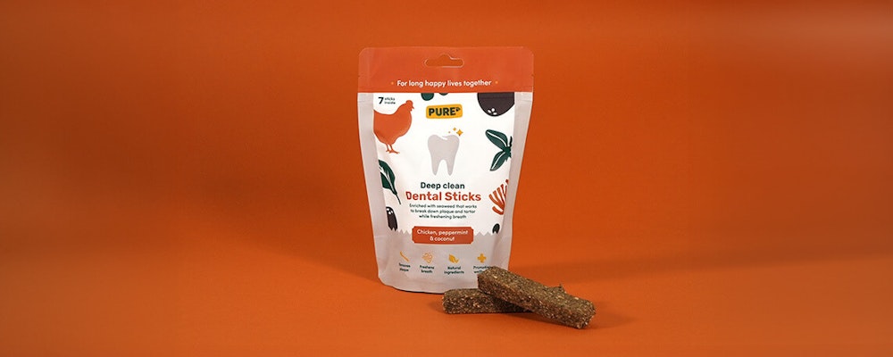 Chicken deep clean dental sticks