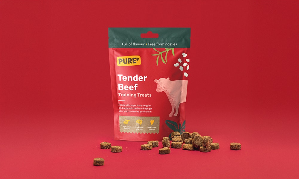 Tender beef training treats