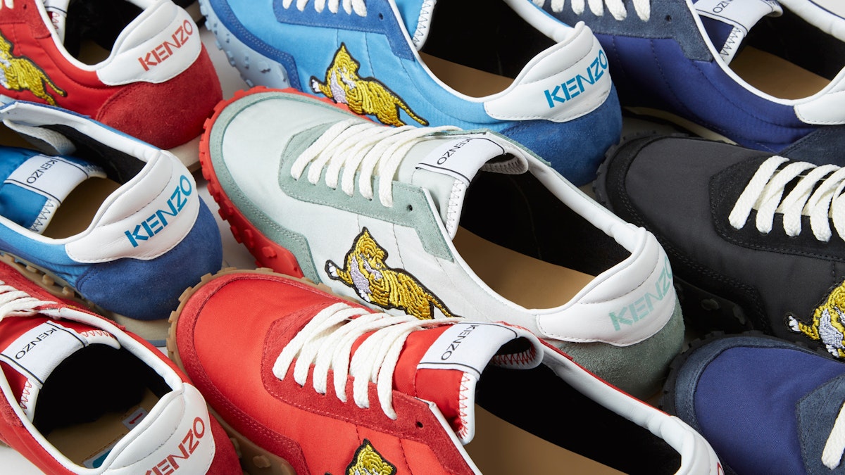 Kenzo Move sneakers brings back the archived tiger