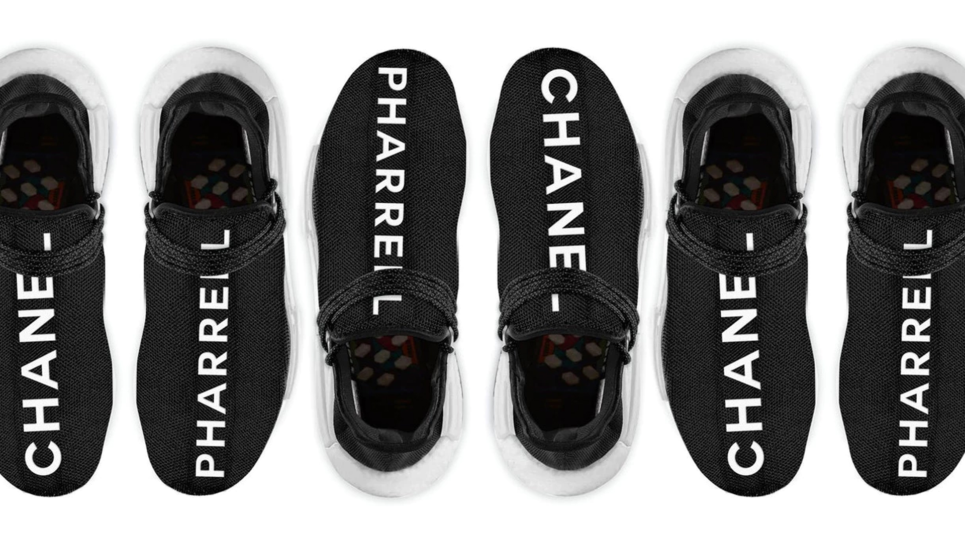 CHANEL Chanel X Pharrell White MultiColor  Size 385 Available For  Immediate Sale At Sothebys