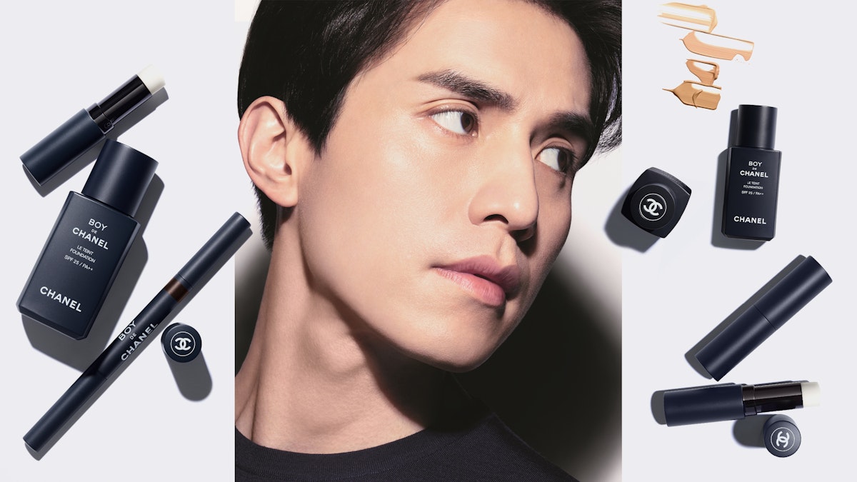 A guide to makeup for men with Boy de Chanel