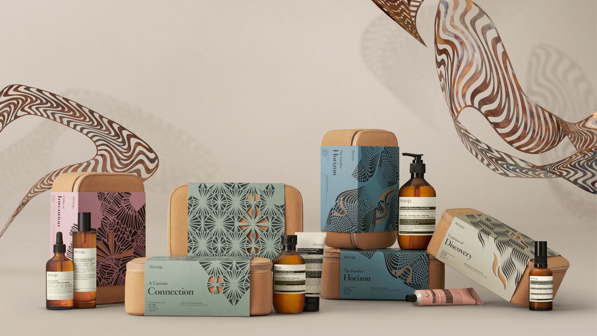 Aesop and Iris van Herpen present Atlas Of Attraction for 2018 Christmas