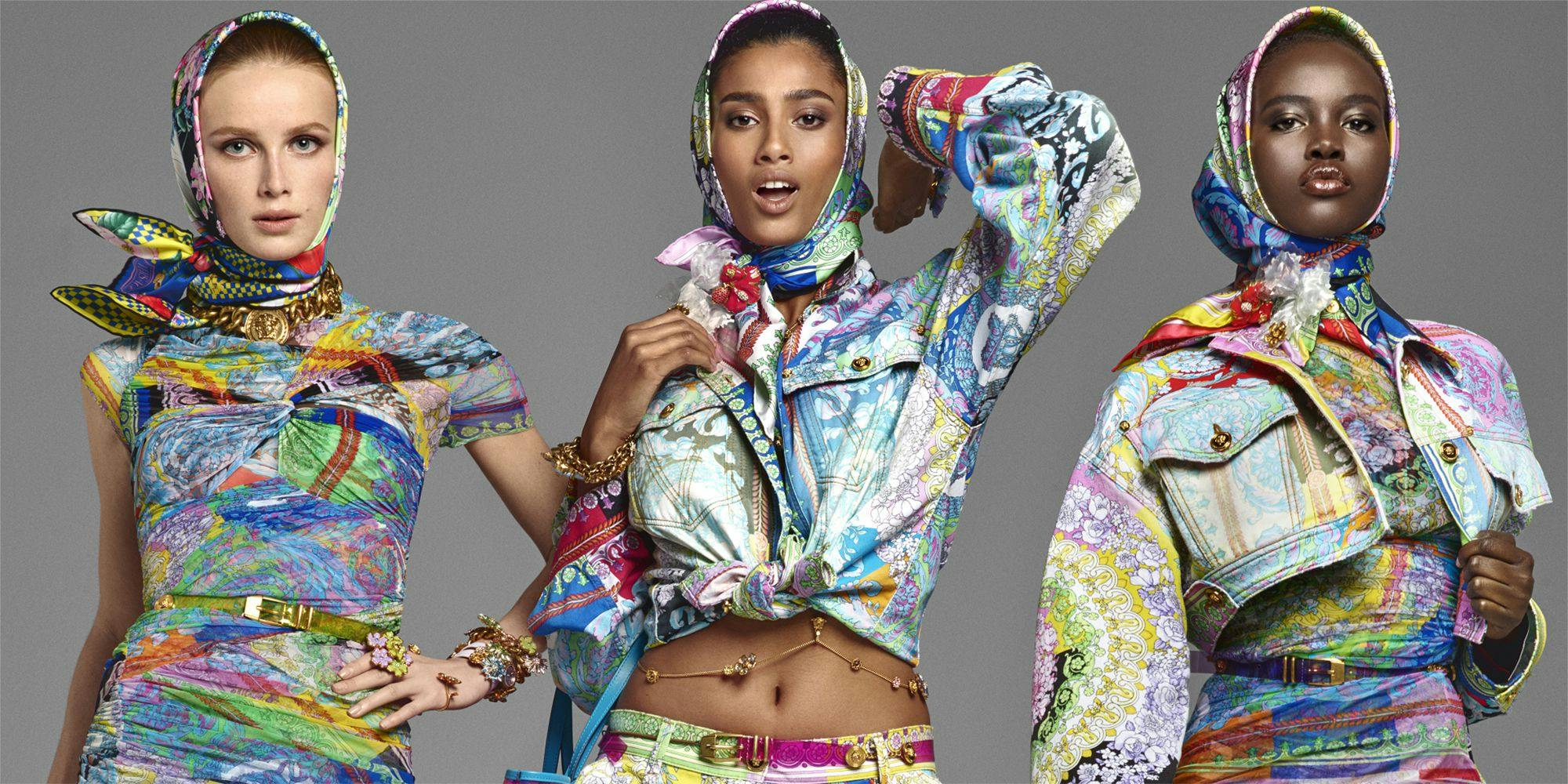 Мода best. Versace 2019 SS campaign.