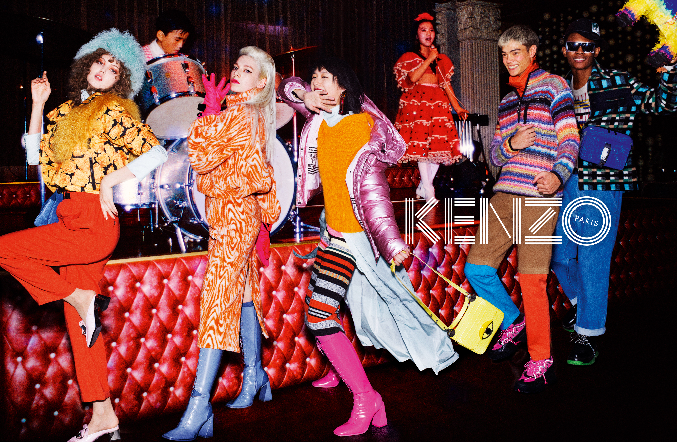 Let Kenzo's new campaign fulfill your rainbow desires!