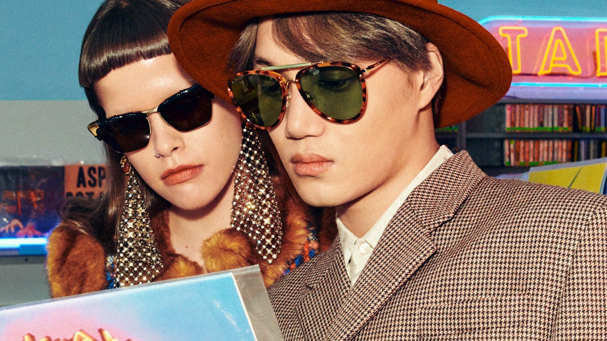 Kai's second edition of the Gucci Eyewear campaign