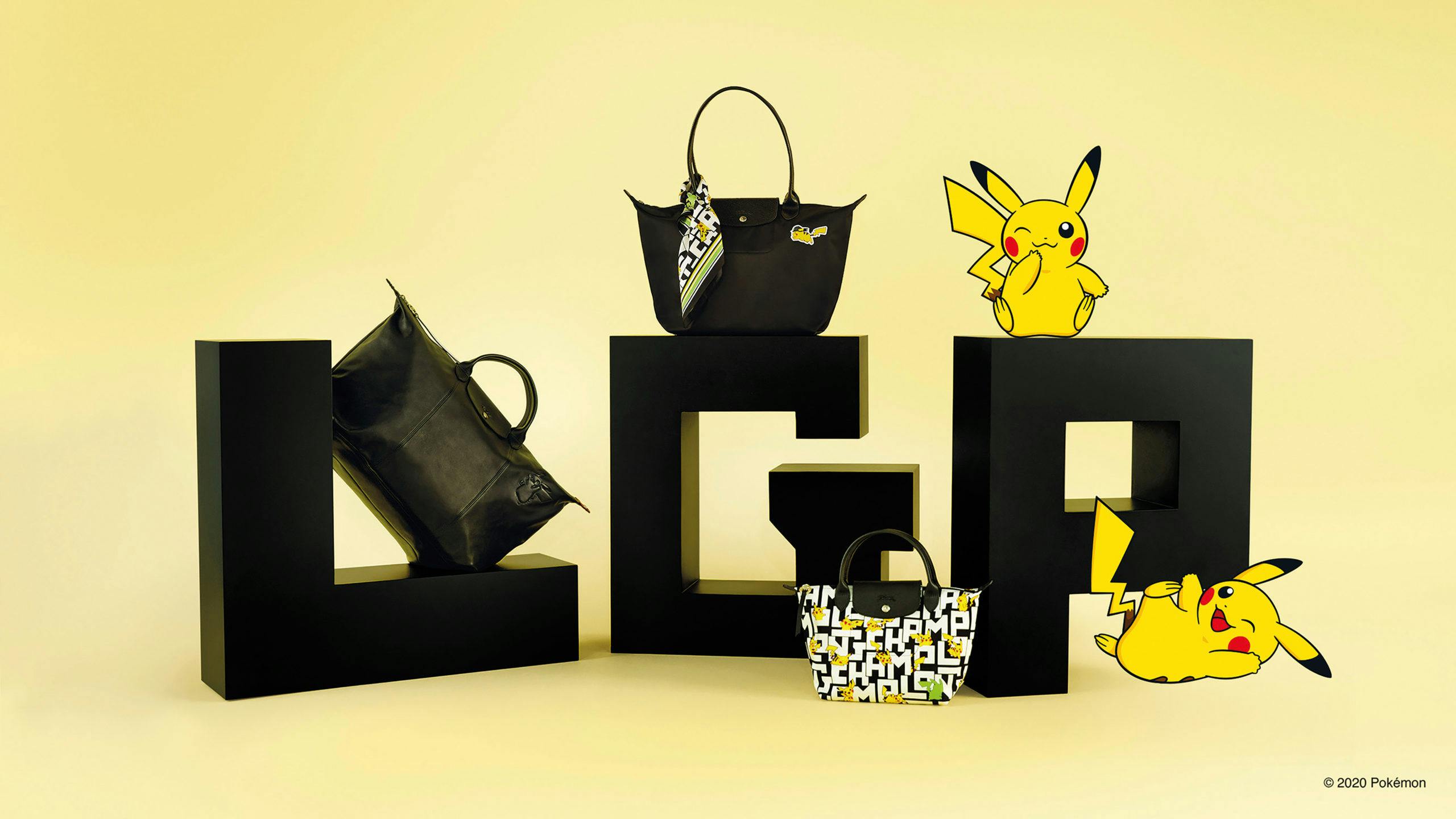 The Longchamp x Pokémon collection is here