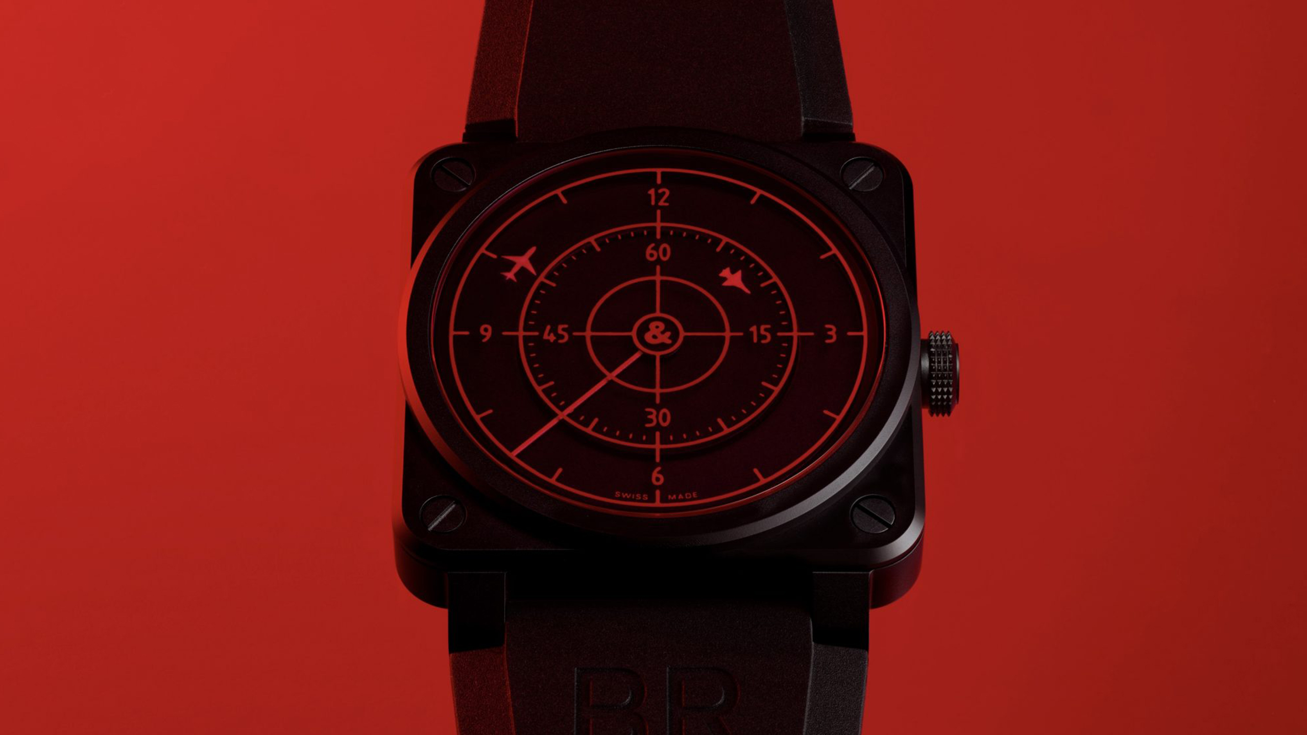 Bell \u0026 Ross BR 03-92 Red Radar returns 