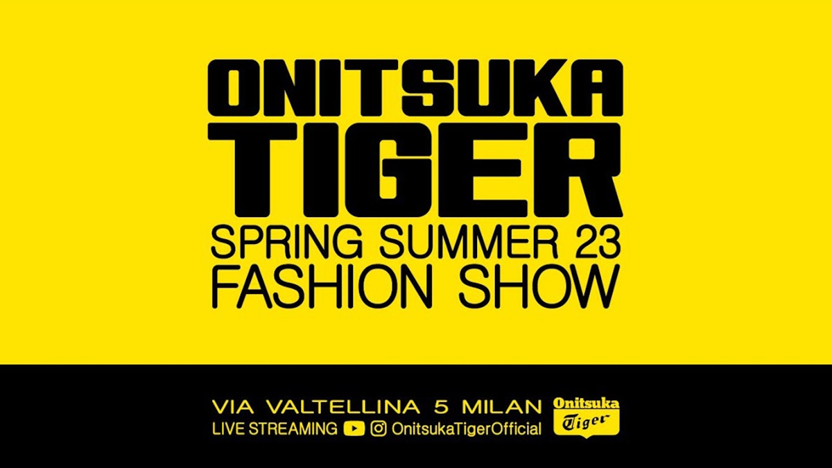 LIVE: Onitsuka Tiger Spring Summer 2023 fashion show in Milan