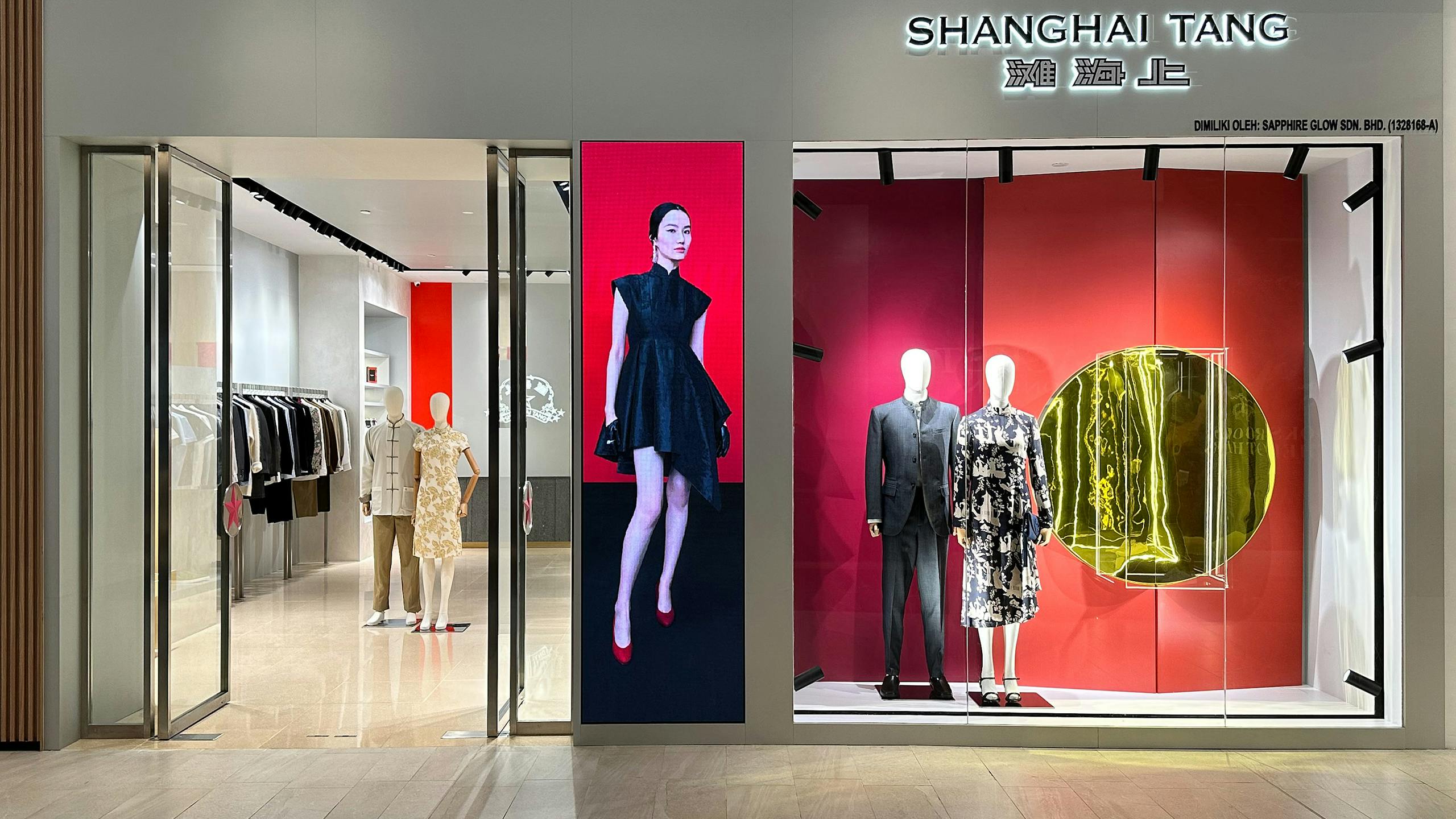 Shanghai Tang unveiled its new boutique in Kuala Lumpur