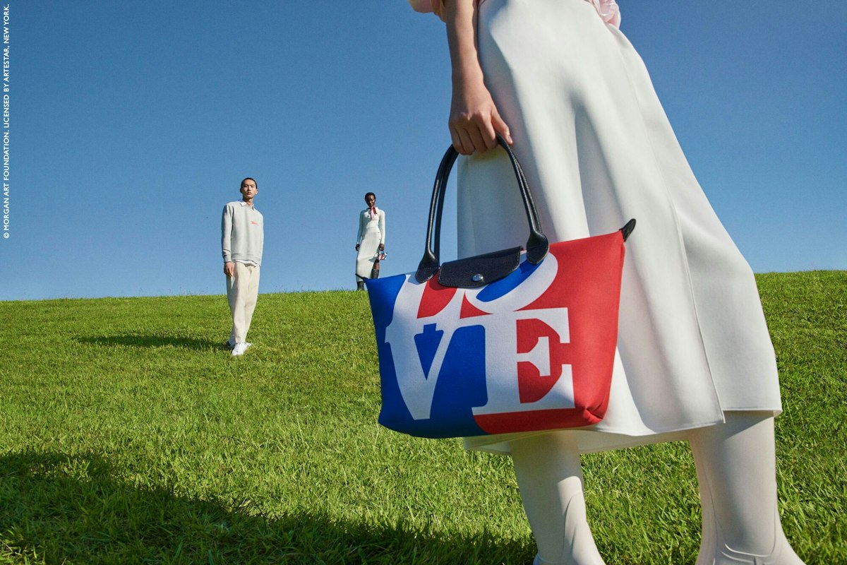 Falling in LOVE with the Longchamp x Robert Indiana collection