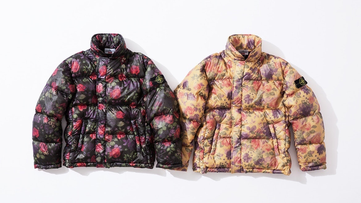 Supreme x stone island felpa shop
