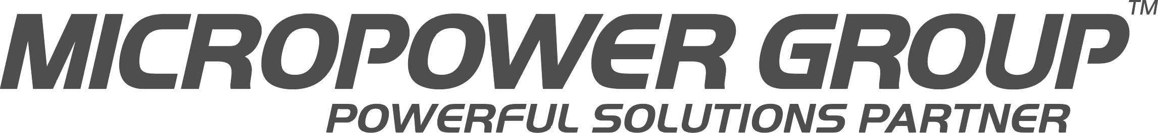 Micropower group logo grey