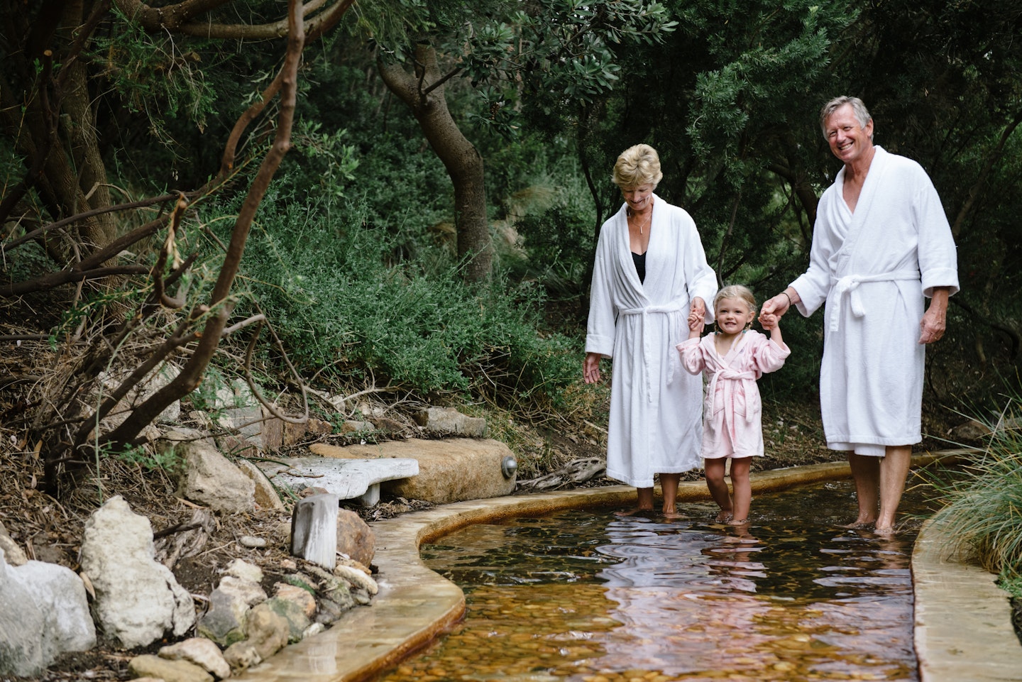 family bathing Family Spa | Mornington Peninsula Hot Springs Victoria