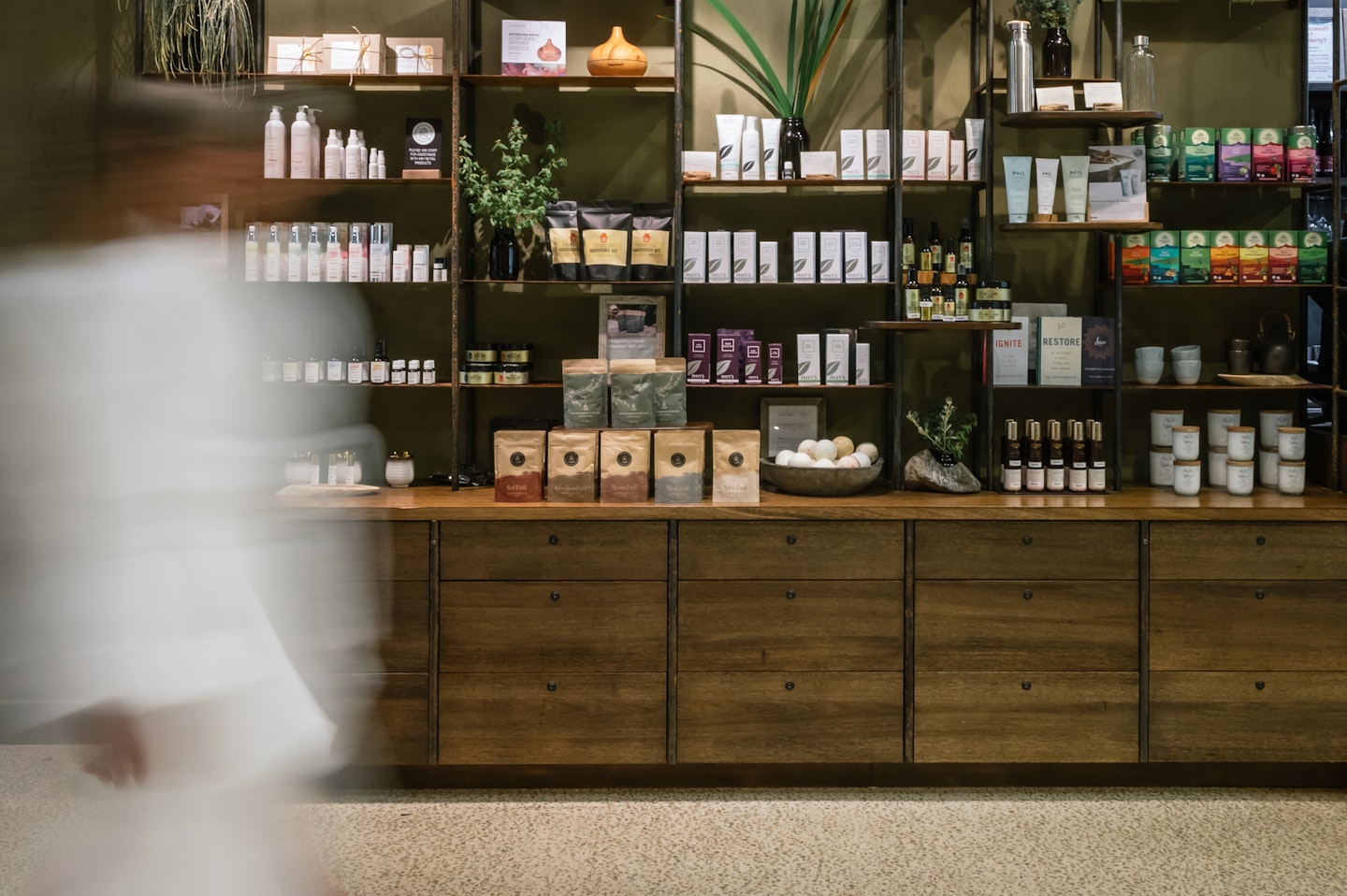Retail shop at Peninsula Hot Springs