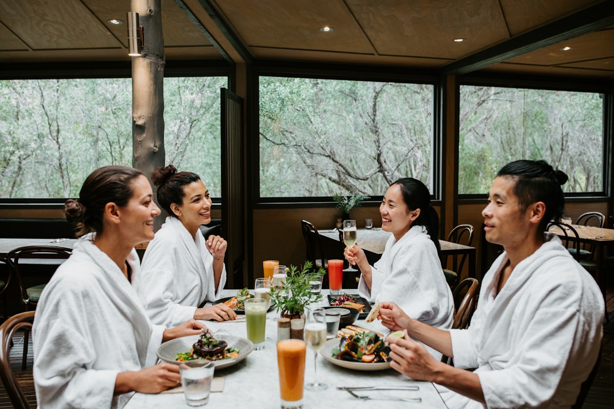 Lunch At The Spa Dreaming Centre Peninsula Hot Springs