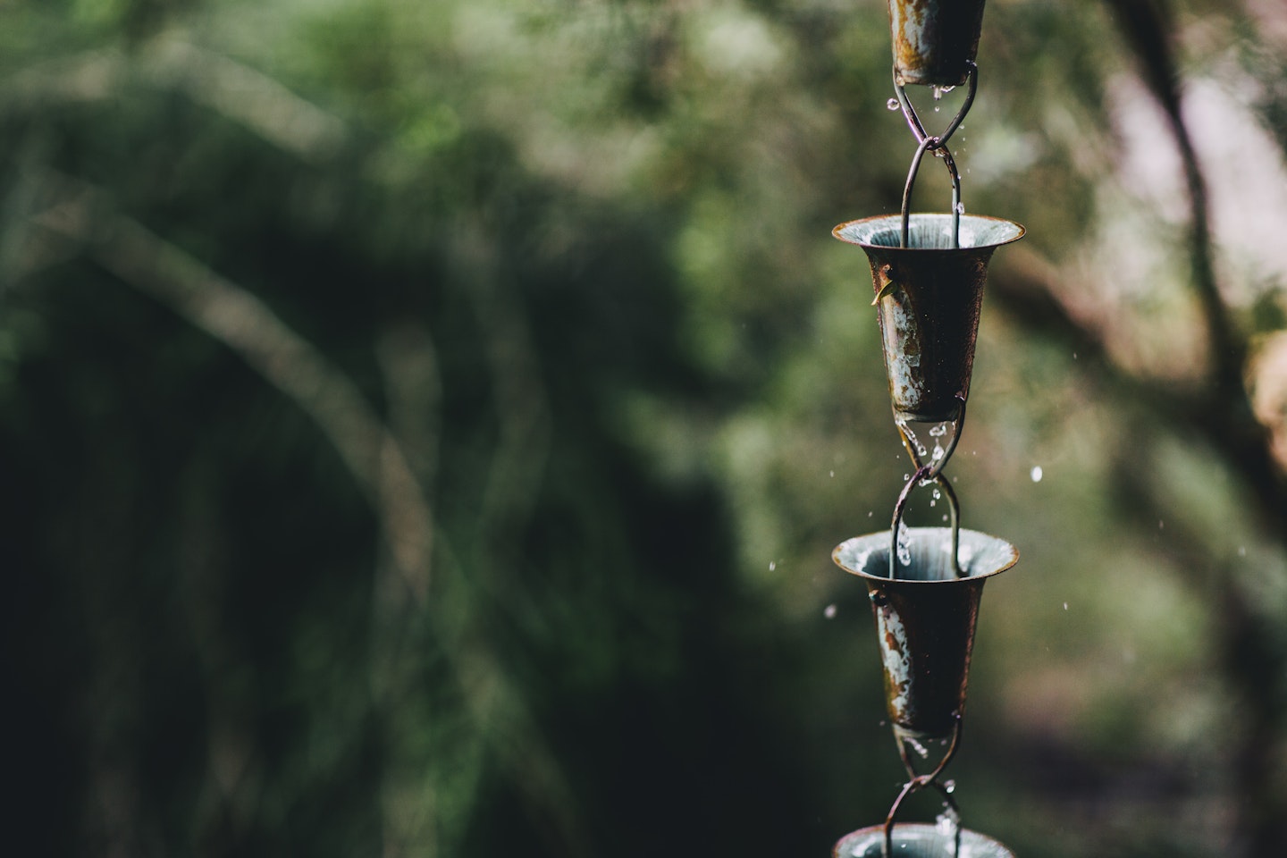 bells with water dripping