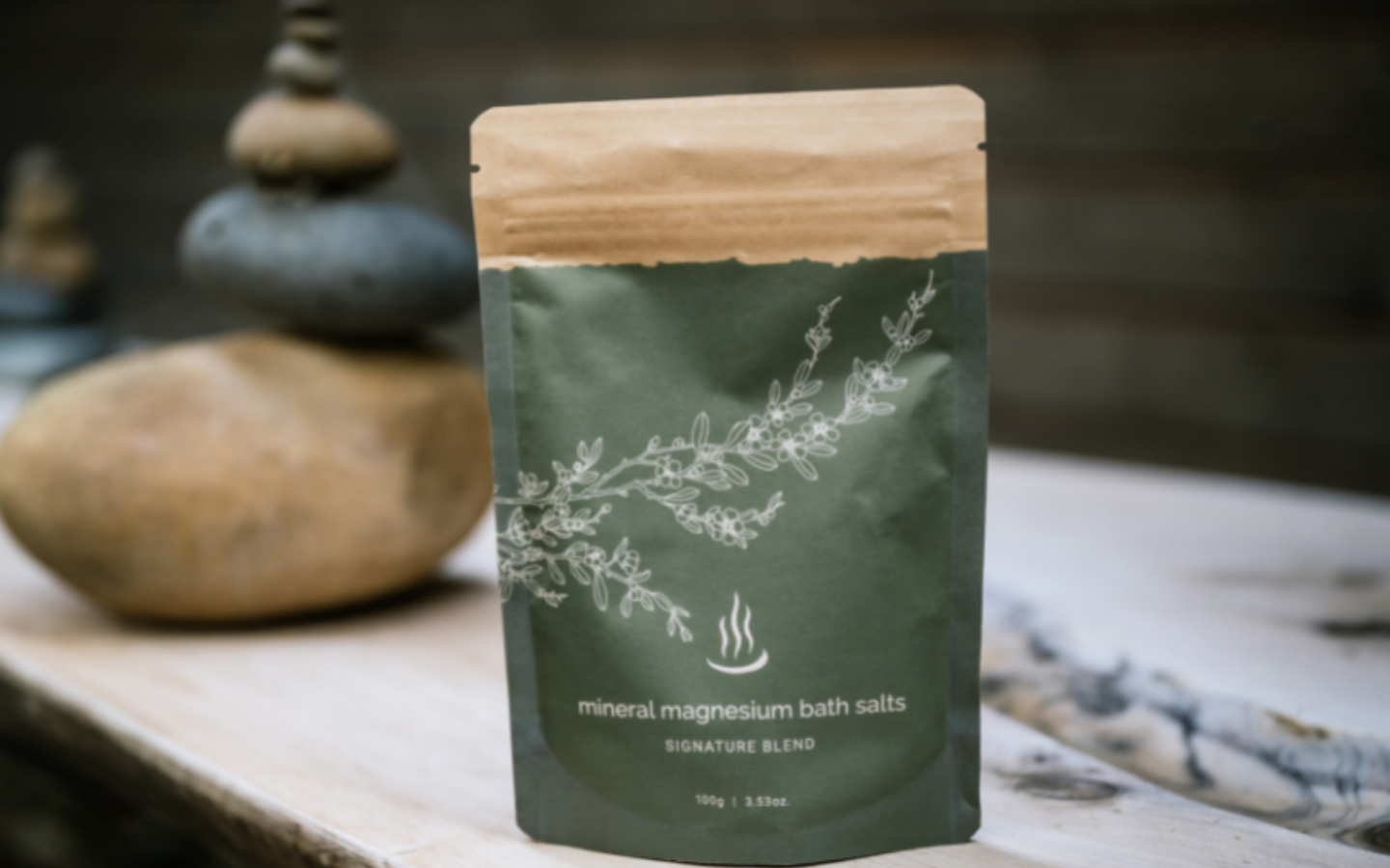 Discover signature blend Mineral Magnesium Bath Salts