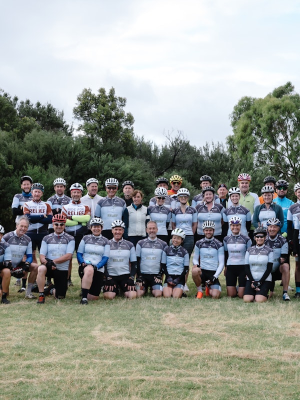 ride for relief group photo ride for relief group photo