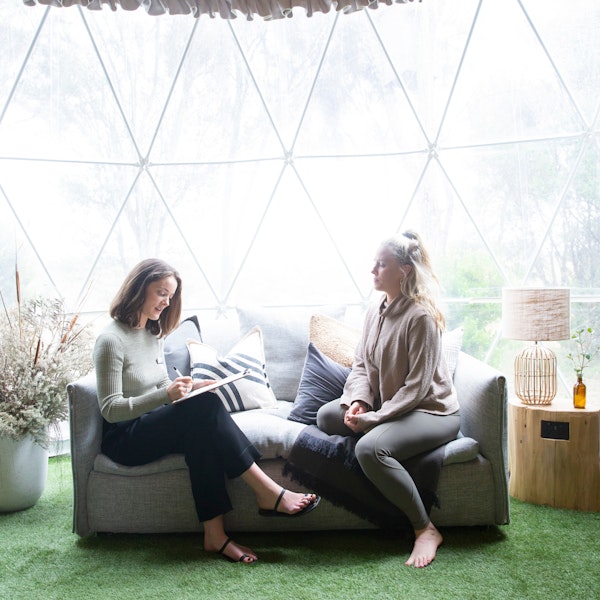 freya in wellness dome