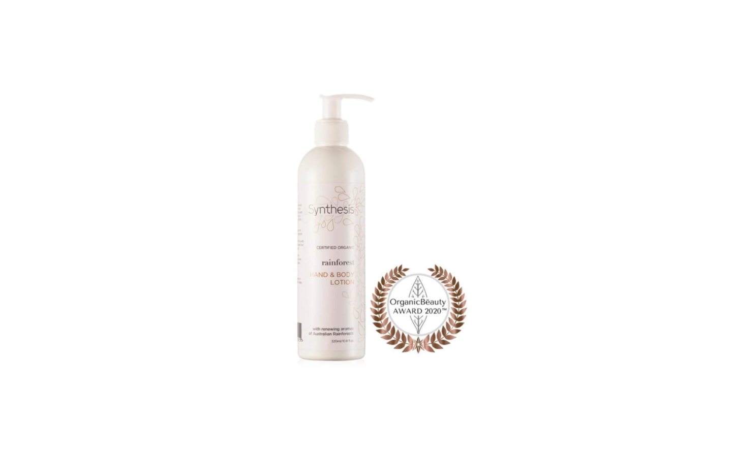 synthesis organics rainforest hand and body lotion