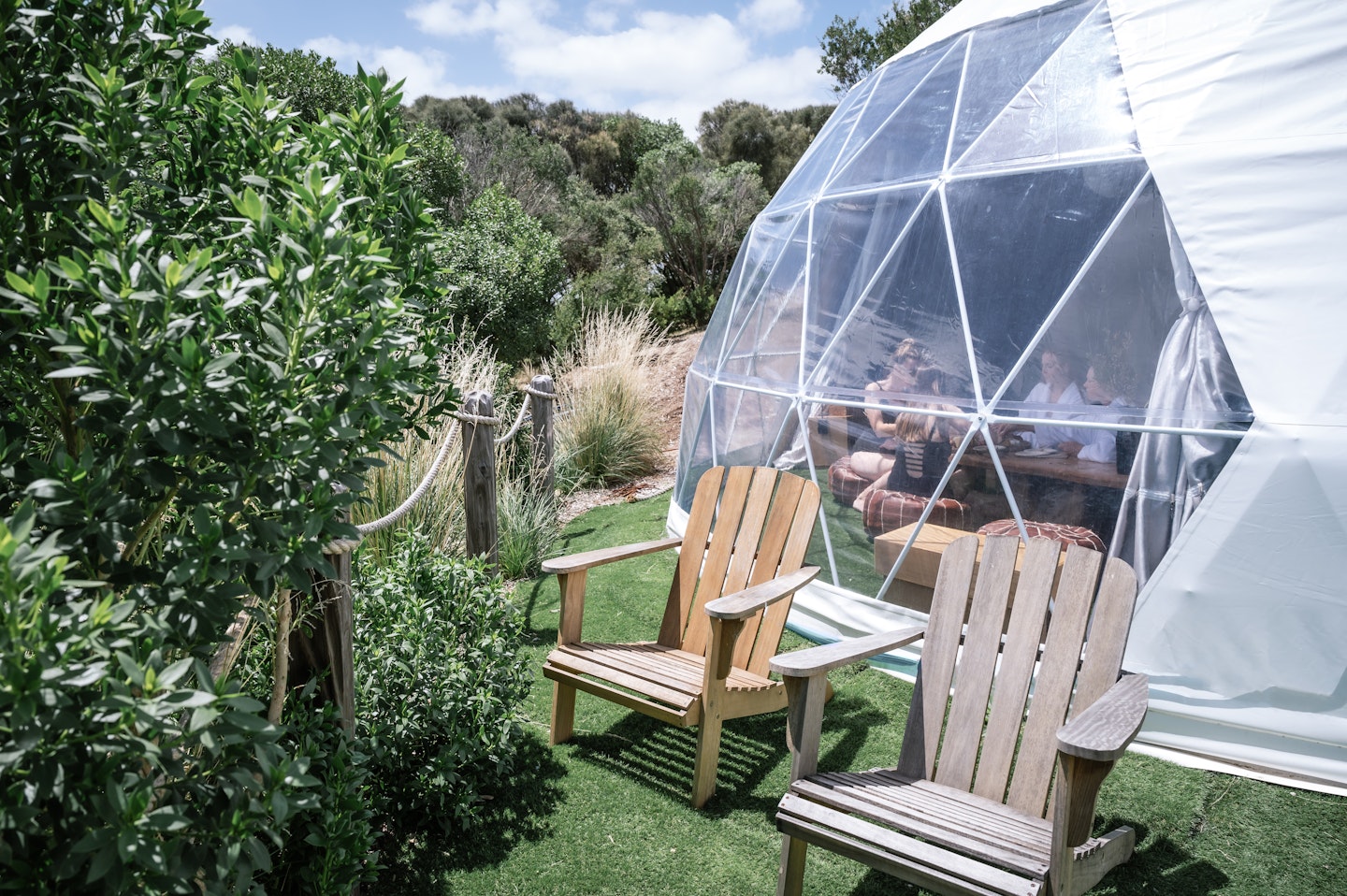 relaxation dome exterior