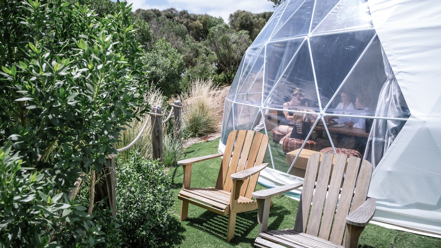 relaxation dome exterior