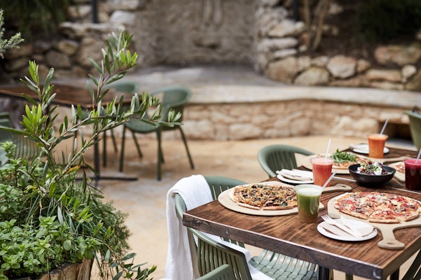 Bath House Café dining