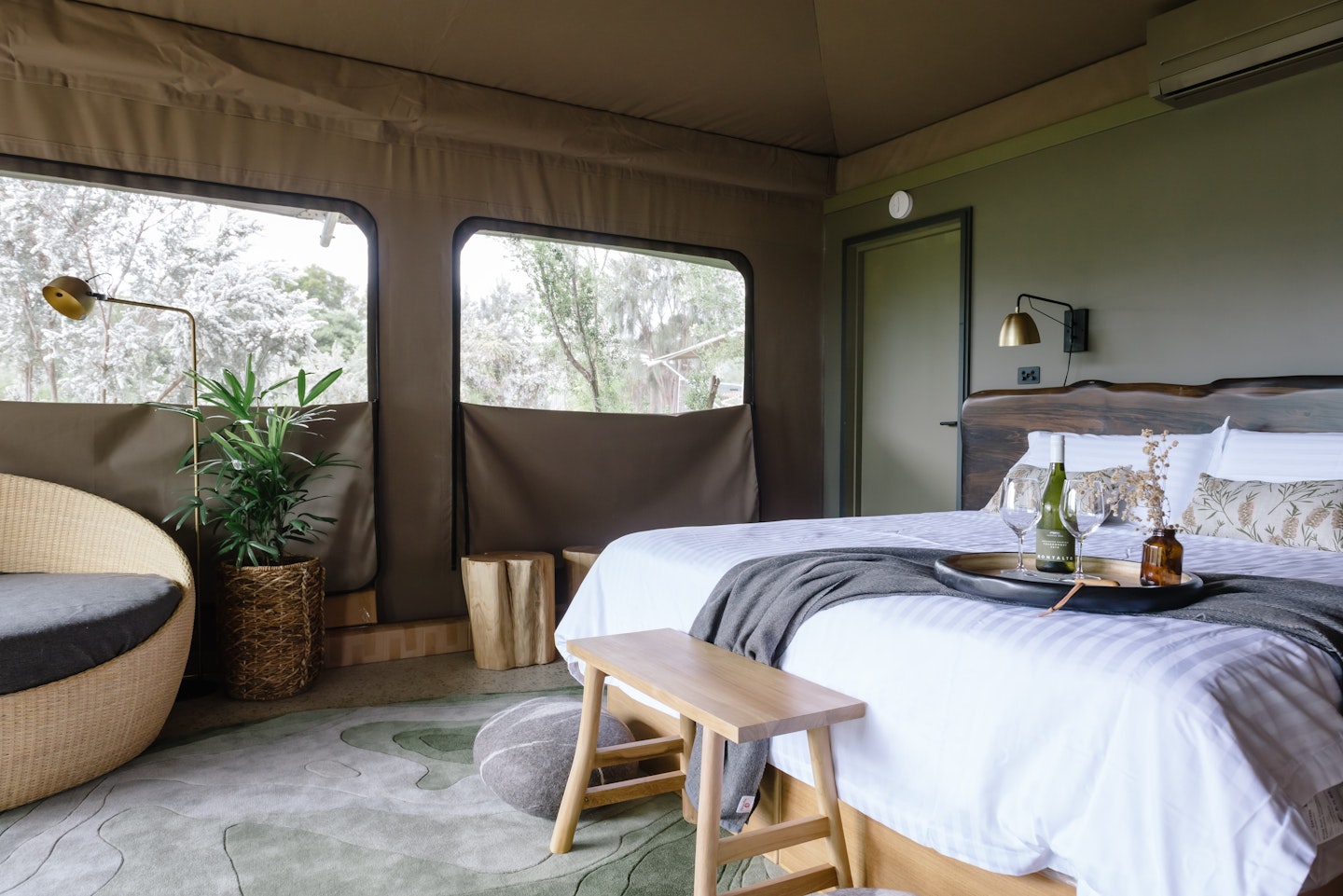 glamping view