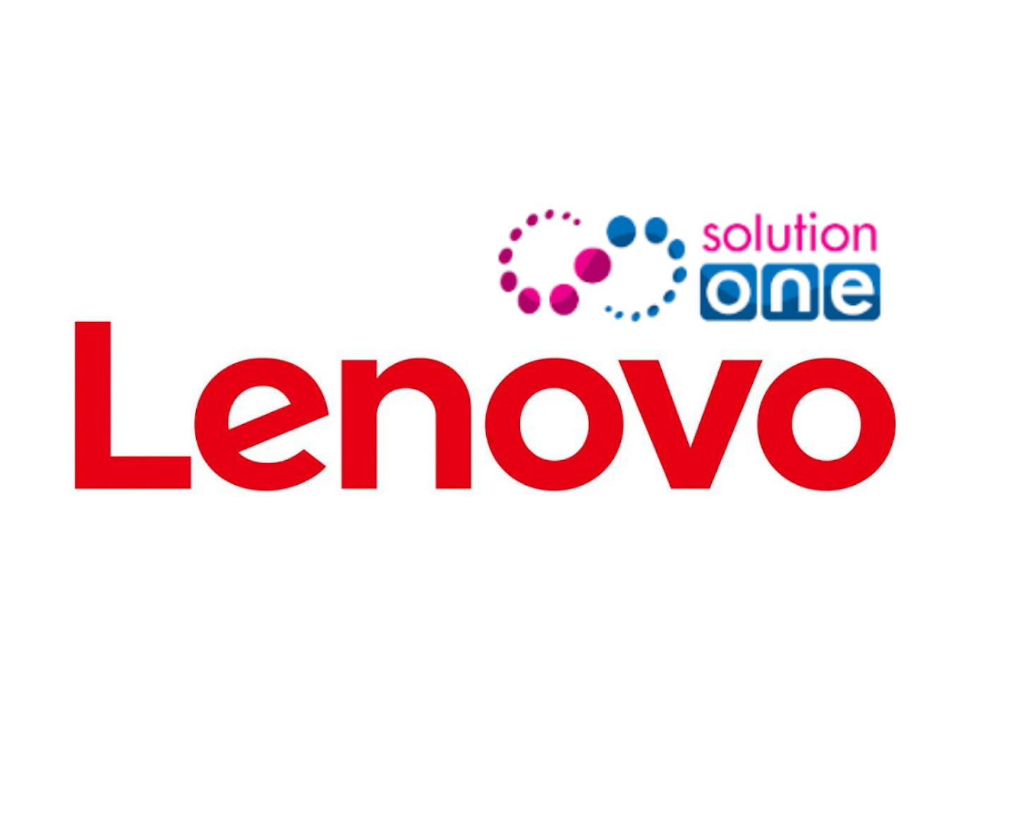 solution one and lenovo logo